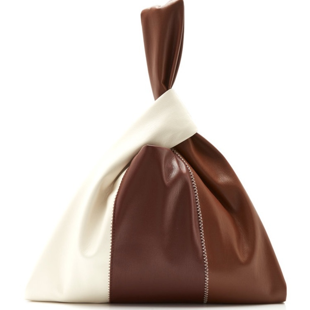 NWT Nanushka Colorblock Leather Tote Bag